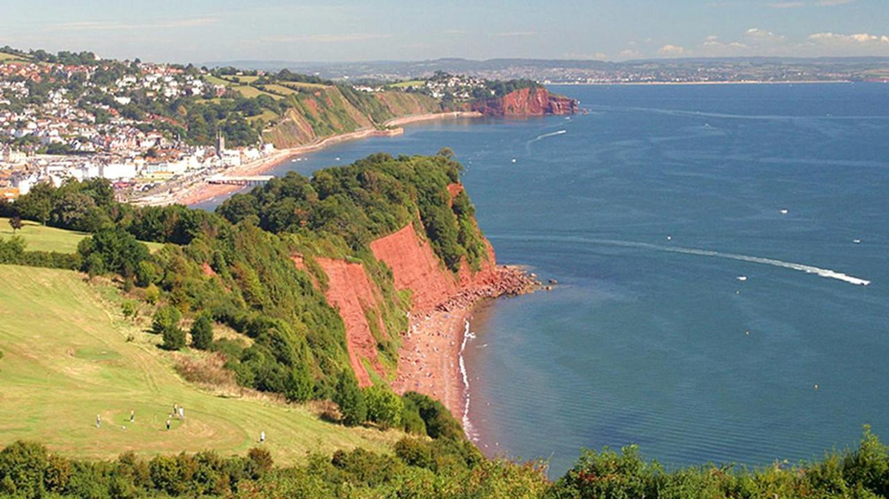 Beautiful Seaside One Bedroom Apartment Shaldon Exteriör bild