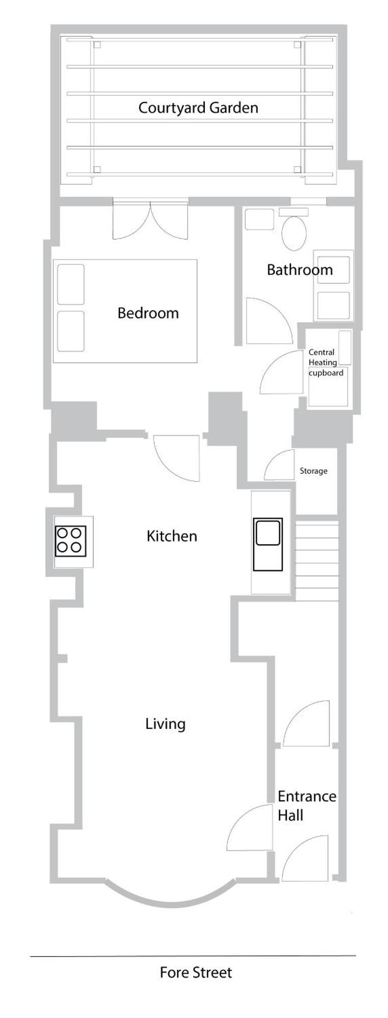 Beautiful Seaside One Bedroom Apartment Shaldon Exteriör bild